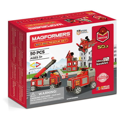 Clics-toys-Set-magnetic-Magformers-Uimitorul-set-cu-vehicule-de-interventie [3]