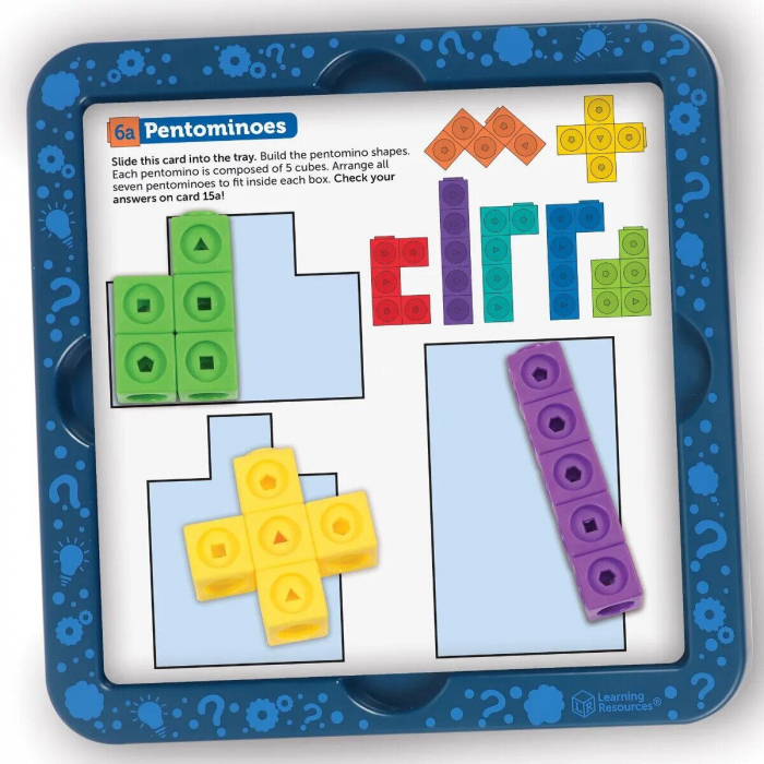 Learning Resources Set MathLink - Colectie de jocuri de logica [2]