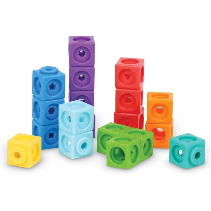Learning Resources Set MathLink - Colectie de jocuri de logica [6]