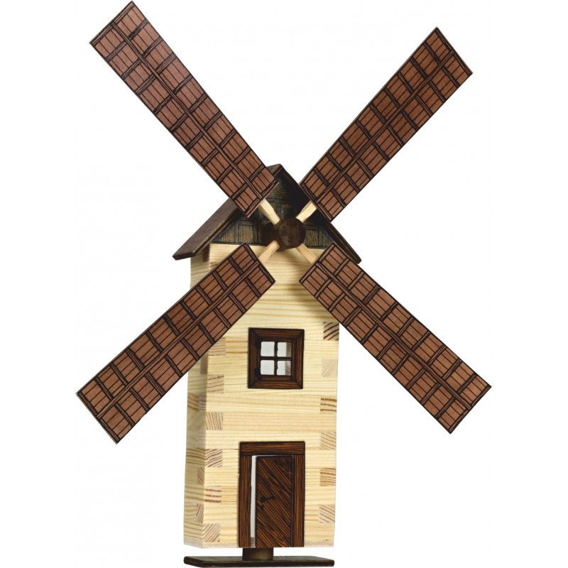 Walachia-Set Moara de vant din lemn decorativa pentru perete, Walachia [1]