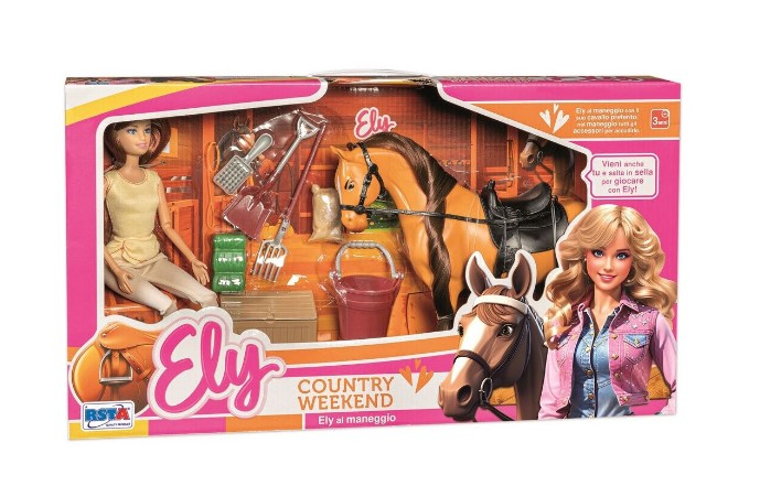 Set-papusa-fashion-29-cm,-cu-cal-si-accesorii-ingrijire,-vestimentatie-specifica-Country-RS-Toys [1]