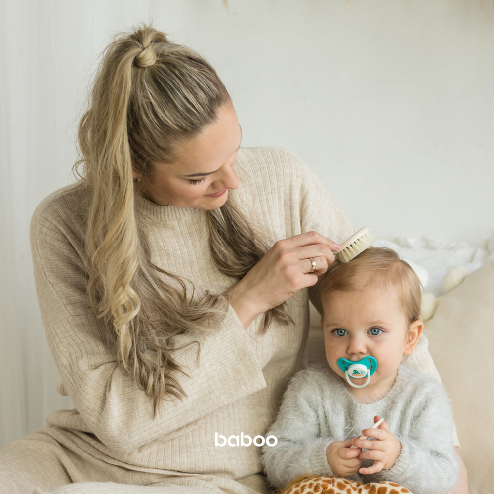 BABOO-Set Perie Si Pieptene Bebe Baboo - 0 luni+ [3]