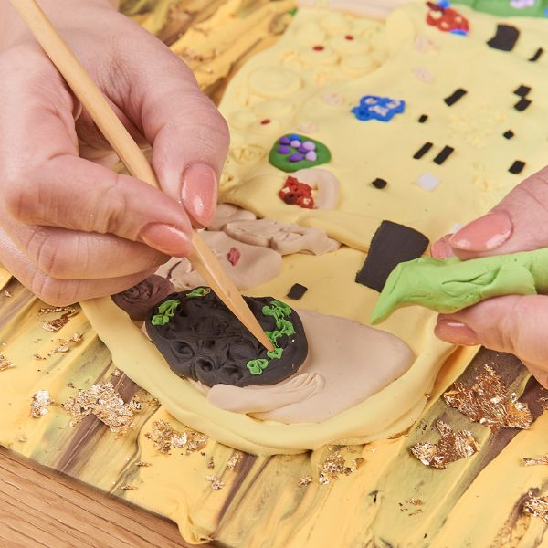 Set pictura 3D cu argila usoara, 30*40cm - Kiss [4]