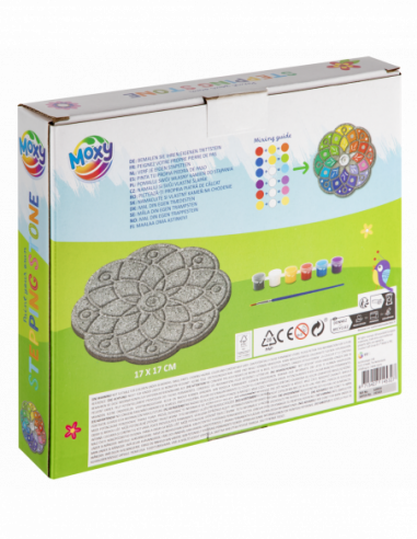 Moxy-Set pictura pe piatra - Mandala [2]
