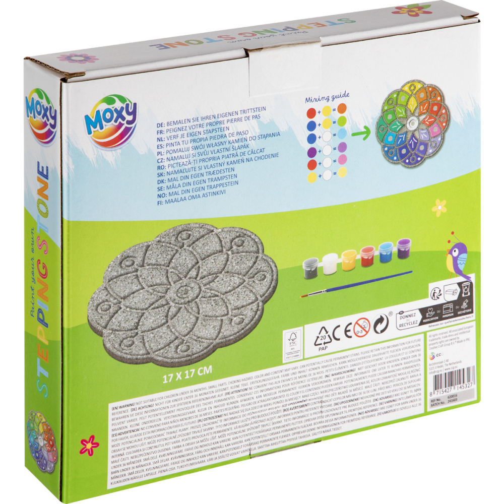 Set pictura pe piatra - Mandala [4]