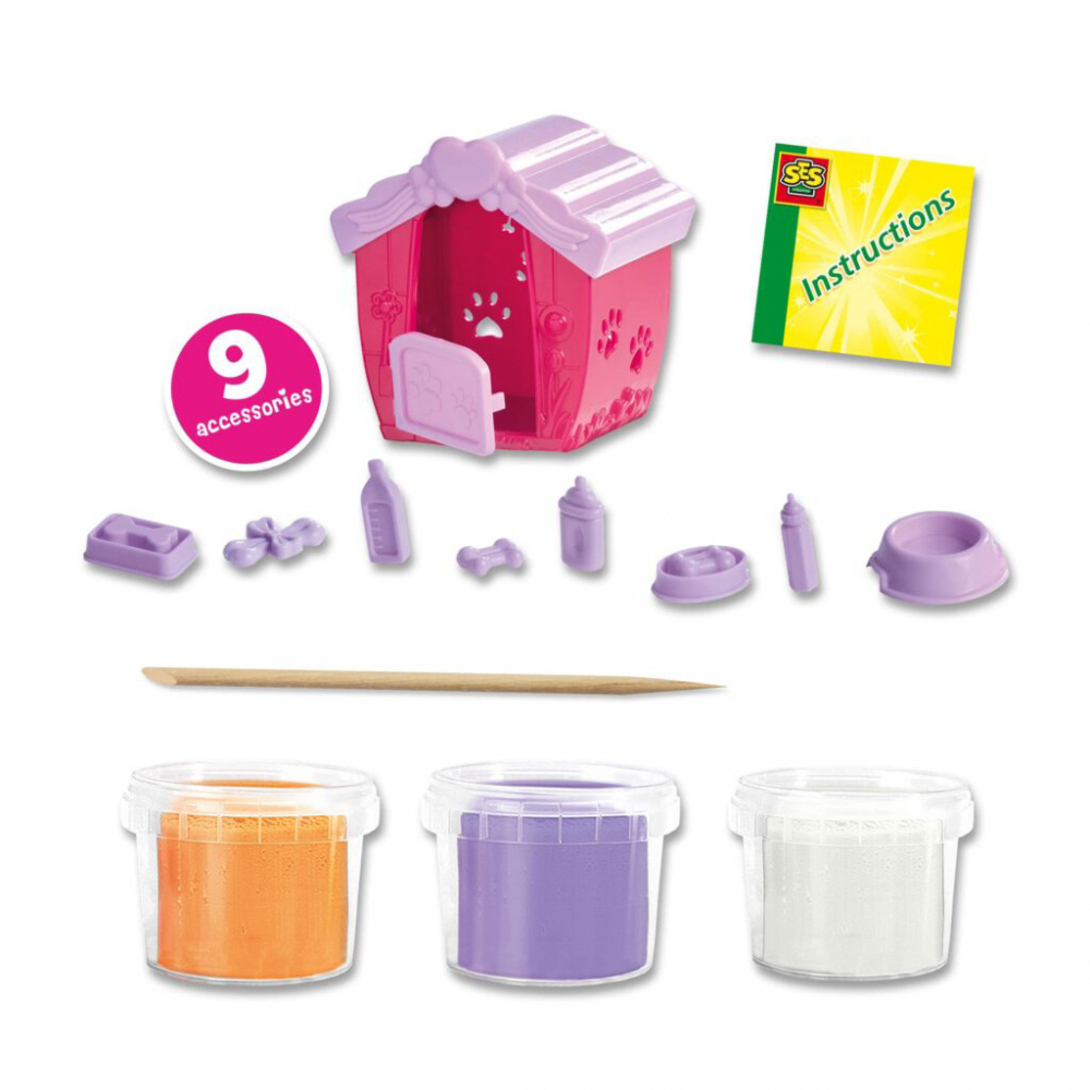 SES Creative-Set Plastilina Catelusi [4]