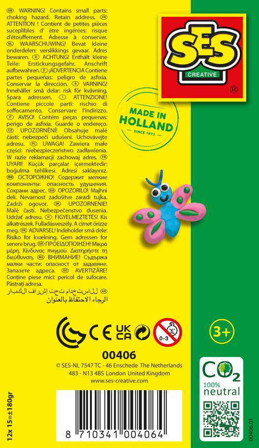SES Creative-Set Plastilina Infinit 12 Culori [3]