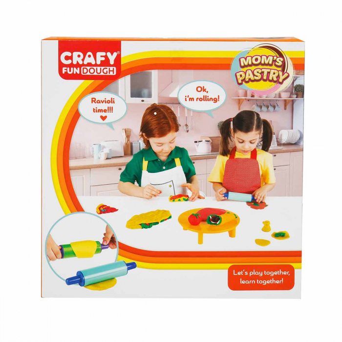 CRAFY-Set plastilina si unelte de modelat Patiserie [2]