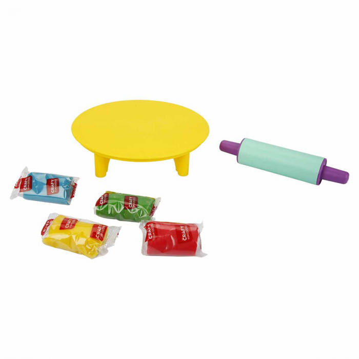 CRAFY-Set plastilina si unelte de modelat Patiserie [3]