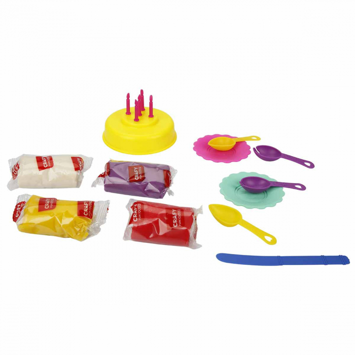 CRAFY-Set plastilina si unelte de modelat Prajituri delicioase [3]