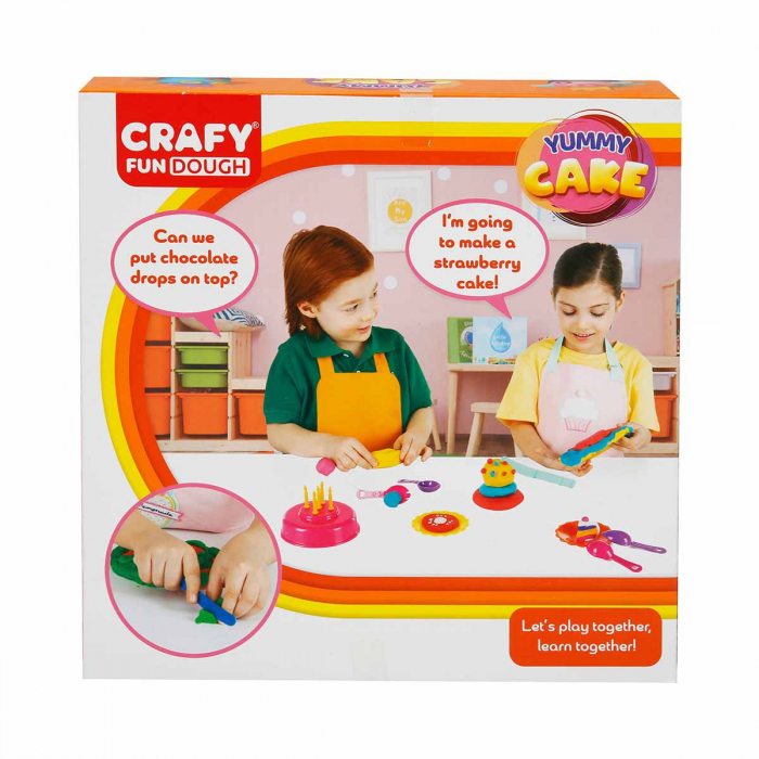 CRAFY-Set plastilina si unelte de modelat Prajituri delicioase [2]