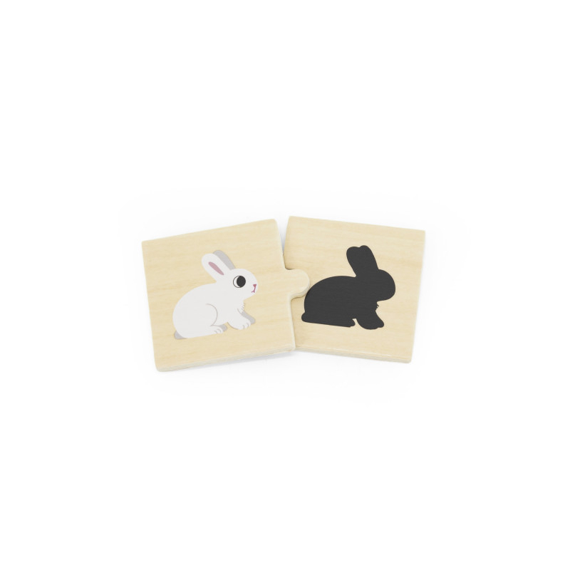 Set puzzle Potriveste umbra, Viga [4]