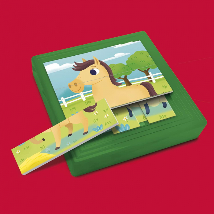 Lisciani Set puzzle-uri progresive - La ferma [3]