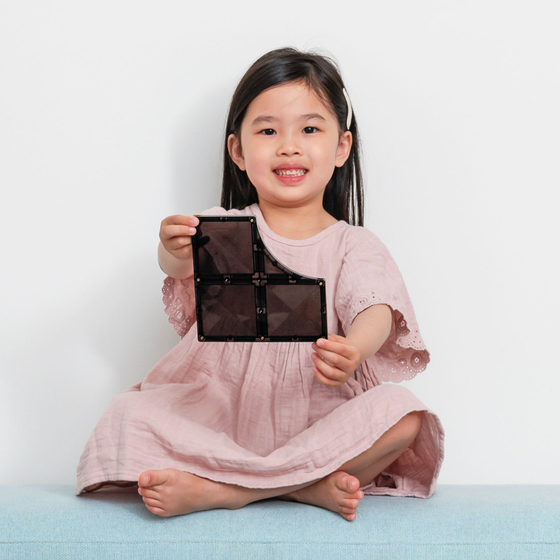 Set Ramps & Intersections Connetix, 16 Piese – Rampe Magnetice si Intersectii, Accesorii STEM pentru Constructii Avansate [5]