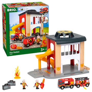 BRIO-Set sectie de pompieri BRIO, 3+ ani [1]