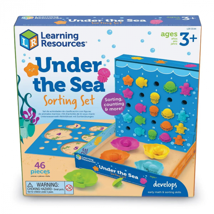 Learning Resources Set sortat si numarat - Oceanul vesel [5]