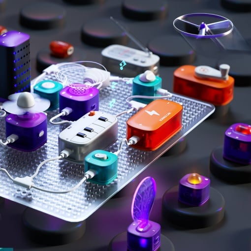 Science Can Set STEAM - Primul meu circuit electric [4]