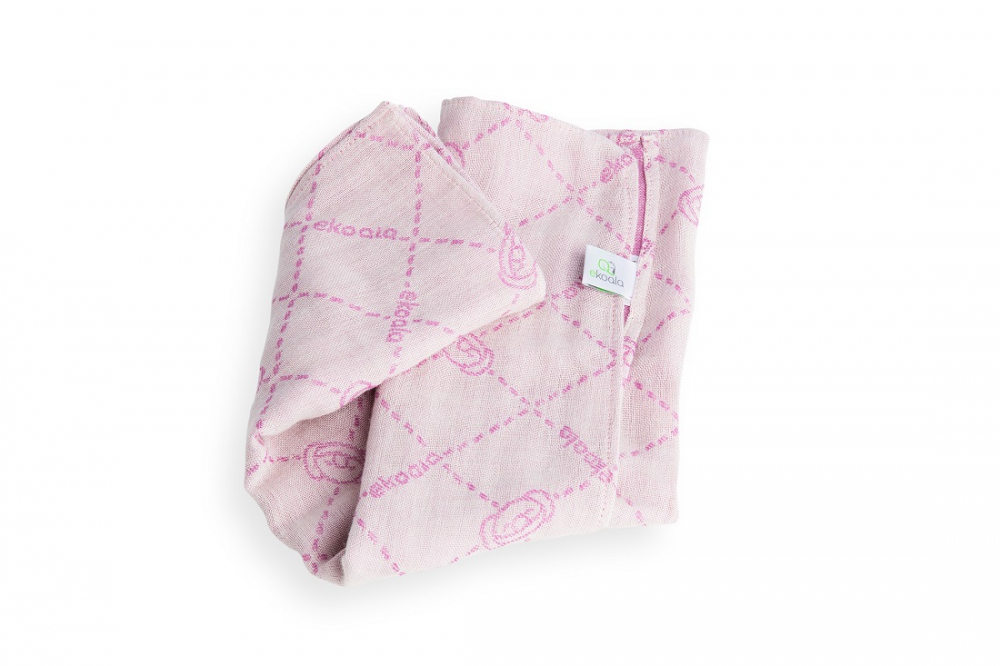 Ekoala-Set Swaddle si suport de prindere baveta, eKoala, Purple [4]