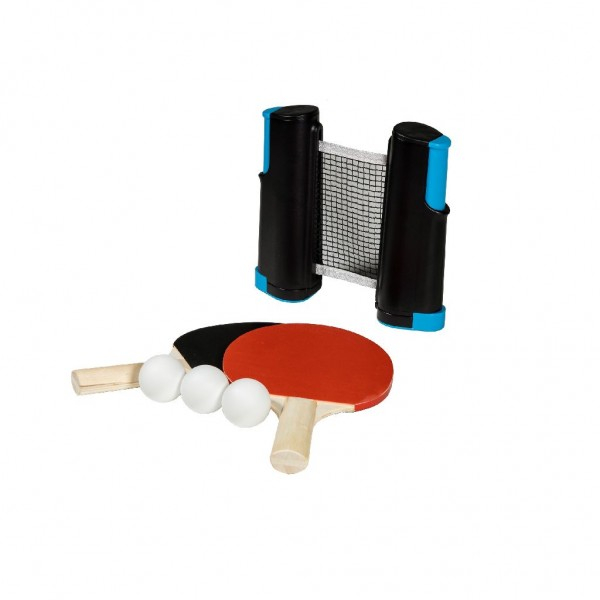 Set tenis de masa cu palete mingi si fileu extensibil SportX [2]