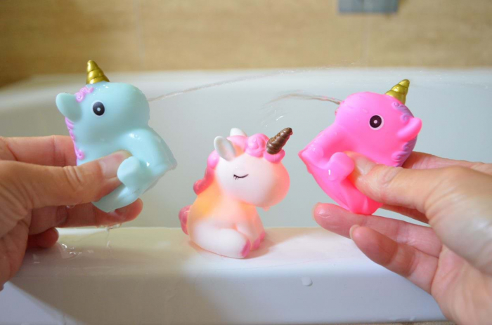 Buddy&Barney Set Unicorni cu LED pentru baie [3]