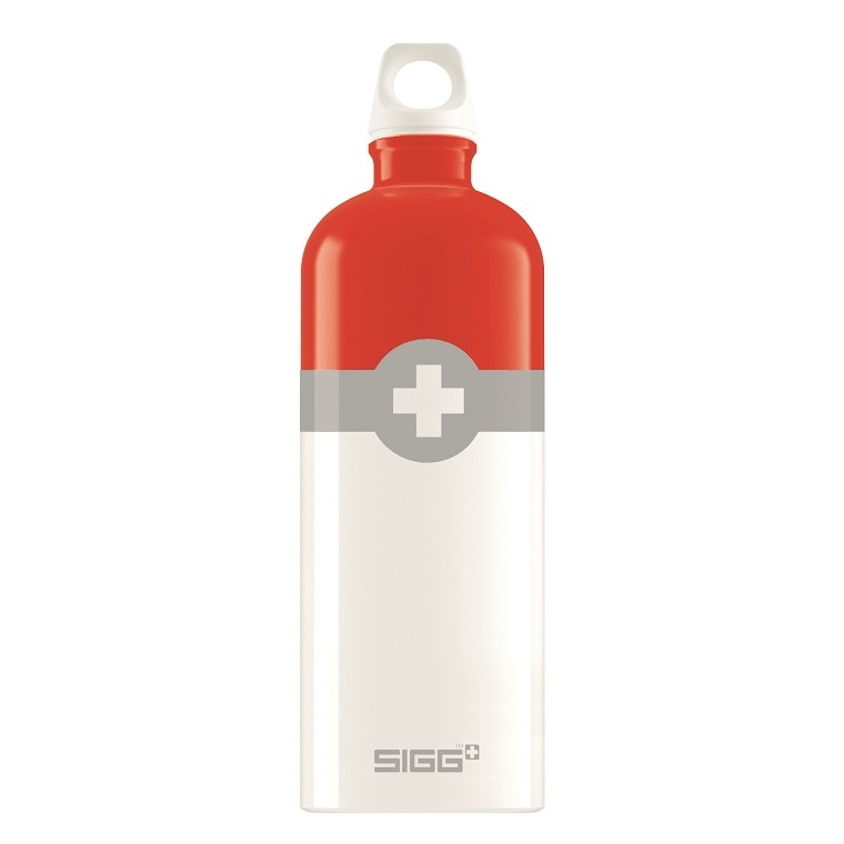 SIGG Bidon din aluminiu SWISS LOGO RED 1l [1]
