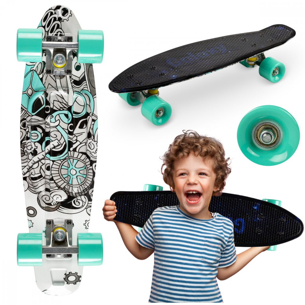 Skateboard copii, Qkids, Galaxy - Industrial [2]