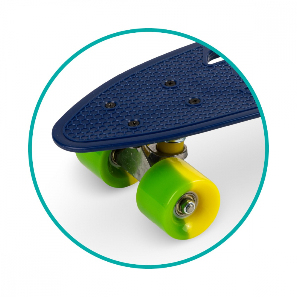 QKids-Skateboard copii, Qkids, Galaxy - Lemon [4]