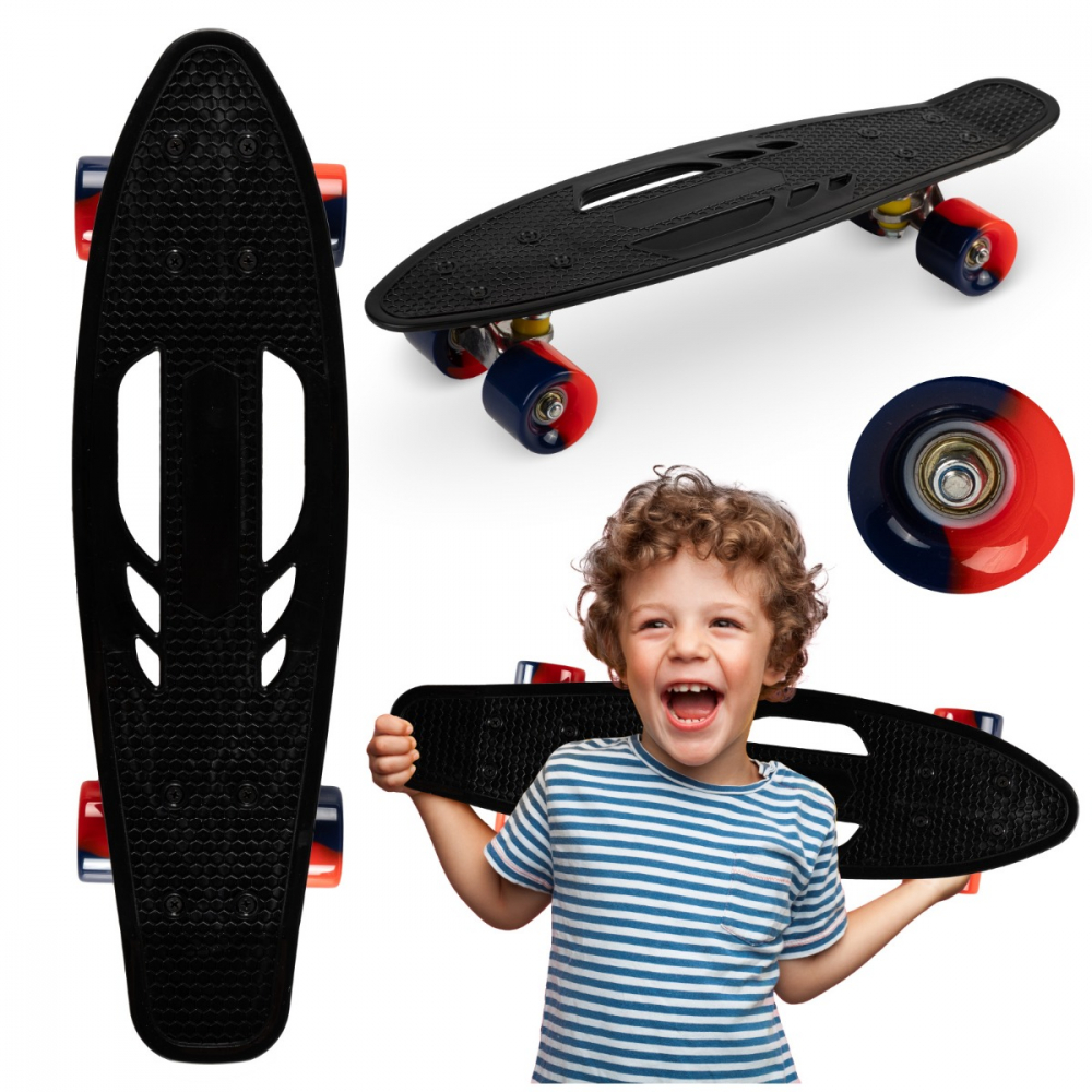 QKids-Skateboard copii, Qkids, Galaxy - Navy Blue [1]