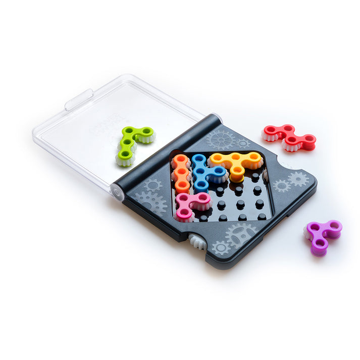 Smart Games - IQ Gears, joc de logica cu 120 de provocari, 7+ ani, editie lb. Romana [1]