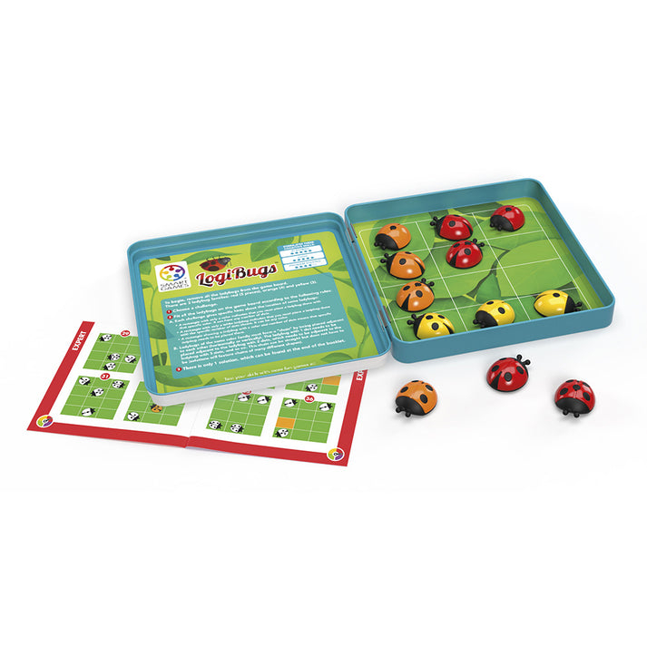 Smart Games-Smart Games - Logibugs, joc de logica cu 48 de provocari, 6+ ani, editie lb. Romana [1]