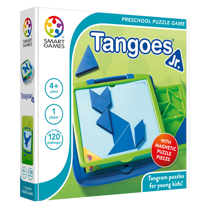 Smart Games-Smart Games - Tangoes Jr., joc de logica cu 120 de provocari, 4+ ani, editie internationala [1]