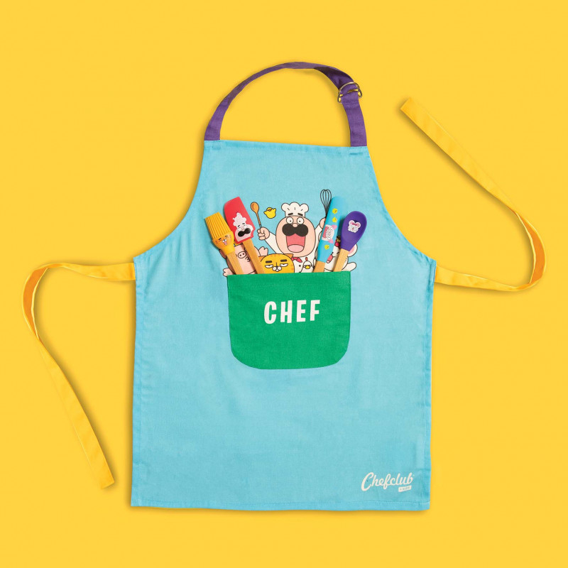 Chefclub kids-Sort de bucatarie pentru copii albastru, Chefclub Kids [5]