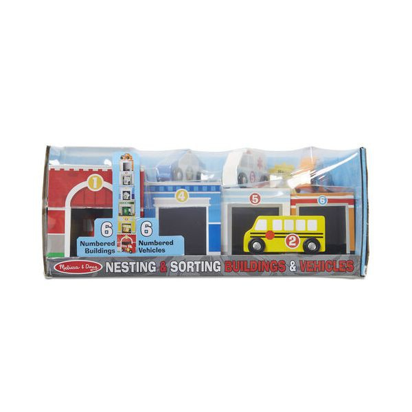 Melissa & Doug Sortator de forme Piramida cu masinute [2]