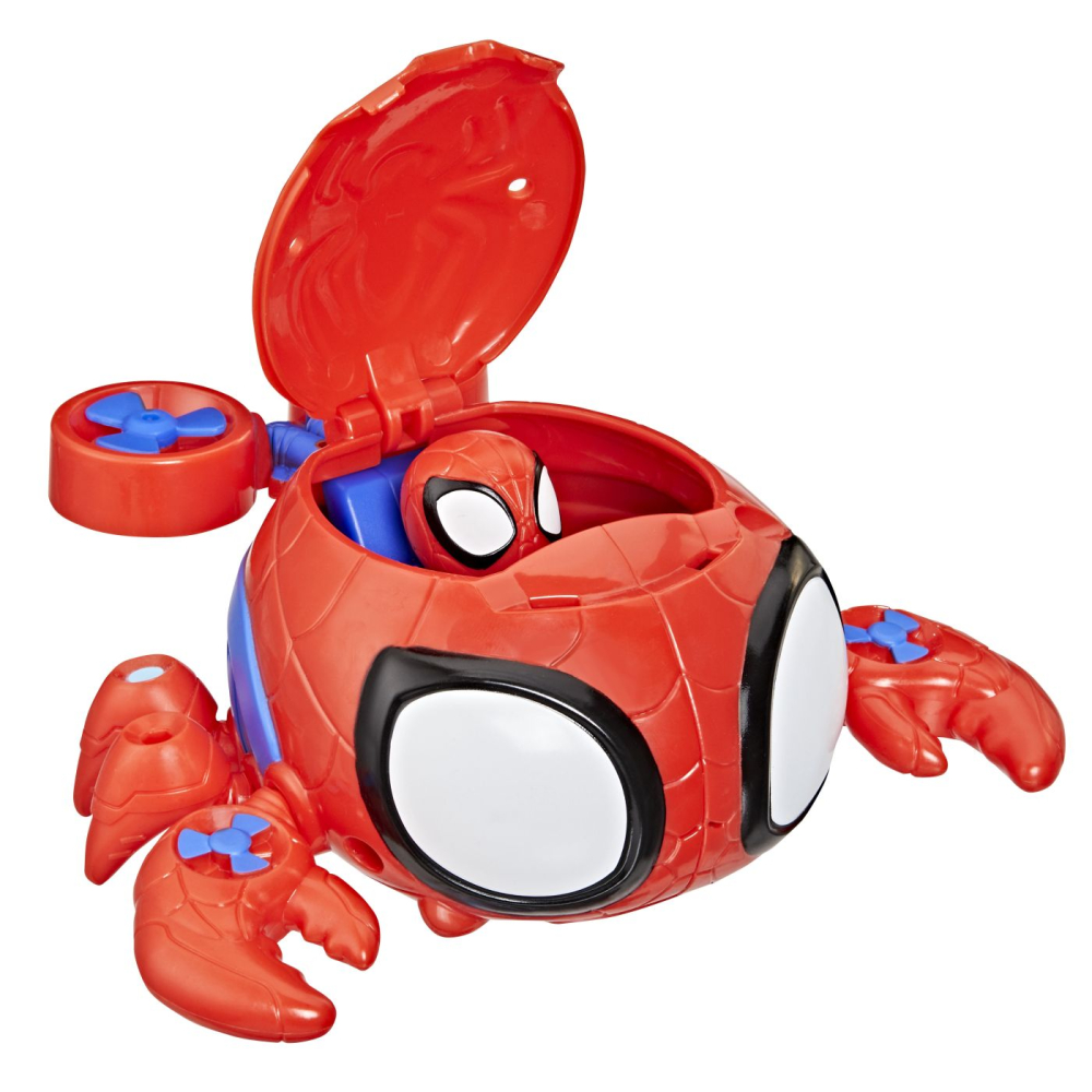 Hasbro-Spidey Si Prietenii Lui Uimitori Marvel Set Figurina 7.6Cm Si Submarinul Crab Paianjen [7]