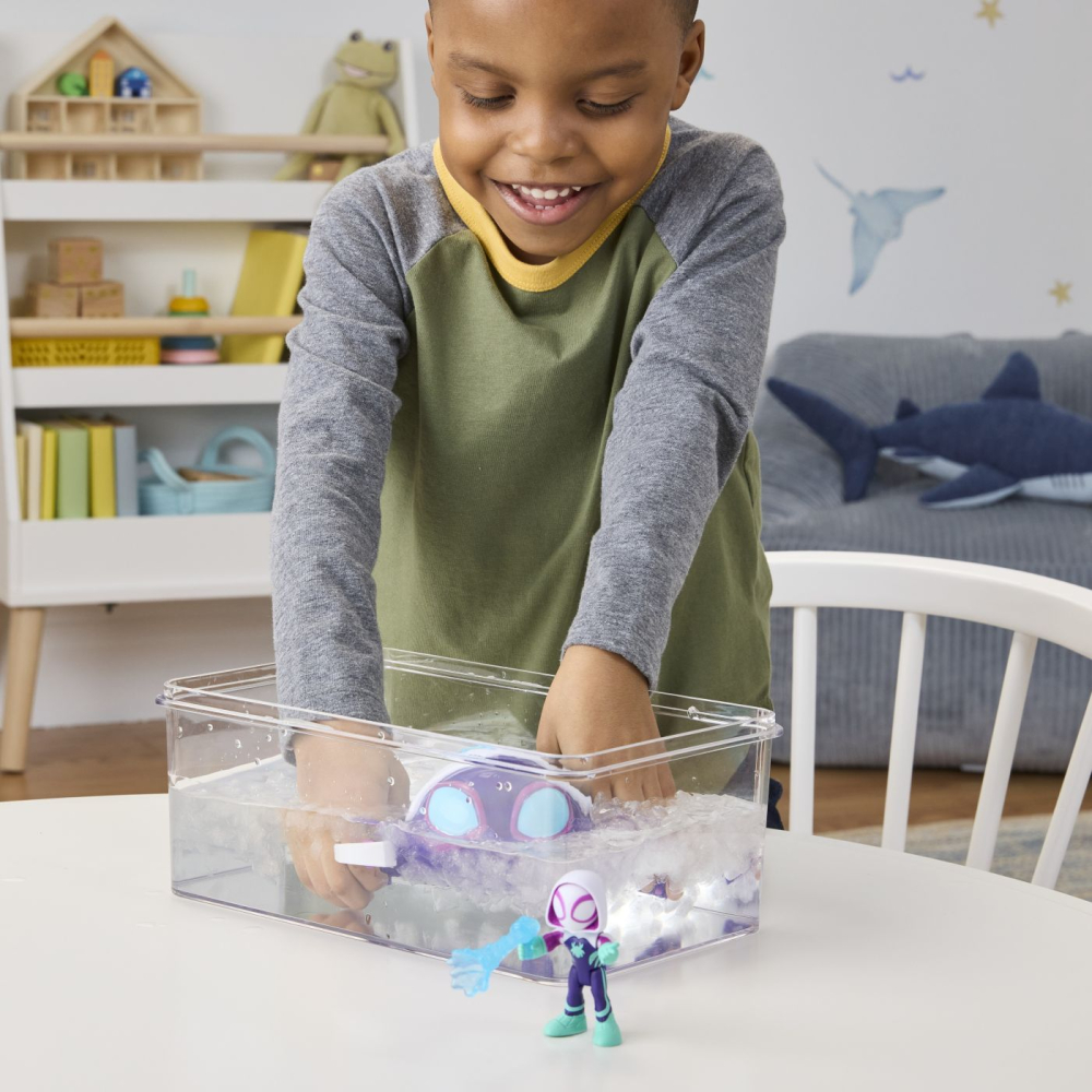 Hasbro-Spidey Si Prietenii Lui Uimitori Marvel Set Figurina 7.6Cm Si Submarinul Testoasa Fantoma [4]