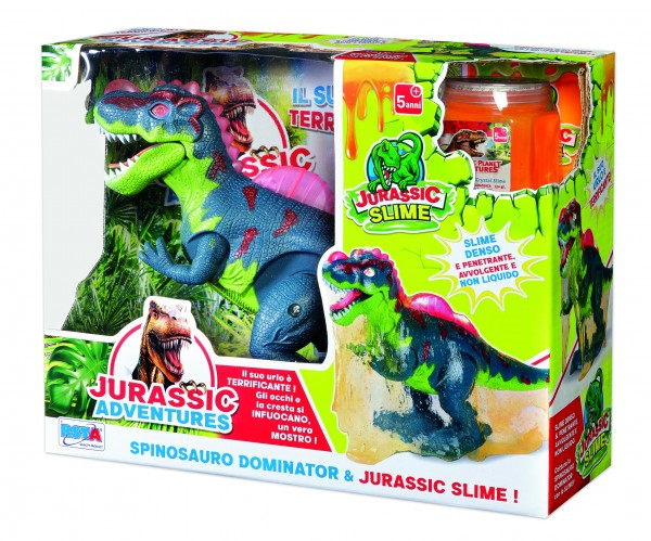 Spinozaur cu slime Jurassic RS Toys [2]