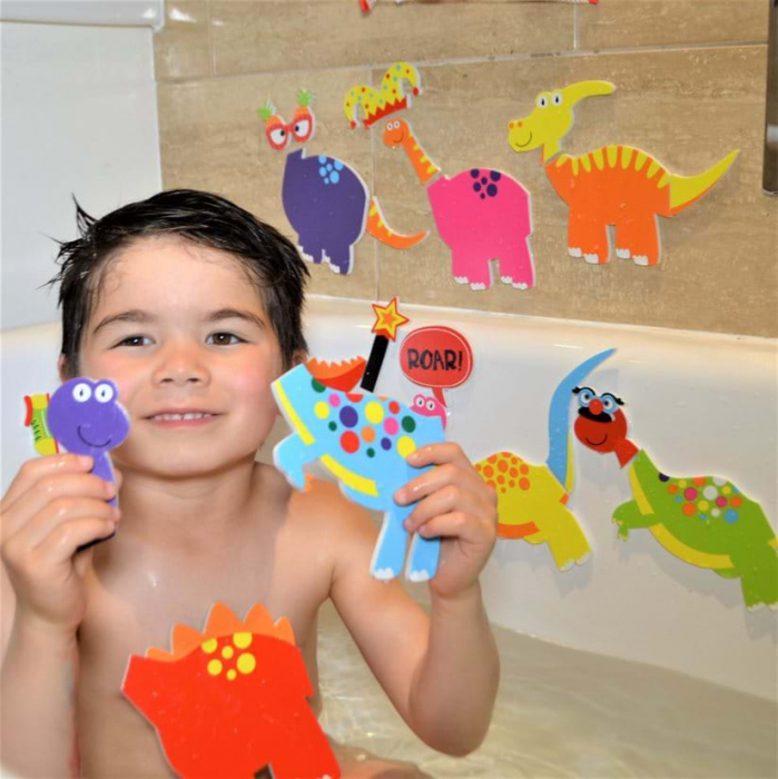 Buddy&Barney Stickere Dinozauri - set de joaca pentru baie [2]