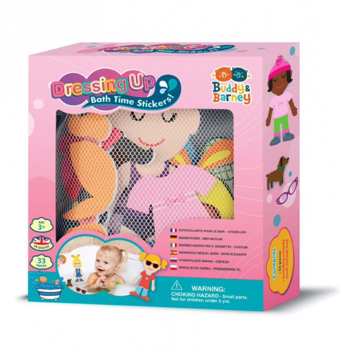 Buddy&Barney Stickere Imbracaminte - set de joaca pentru baie [4]