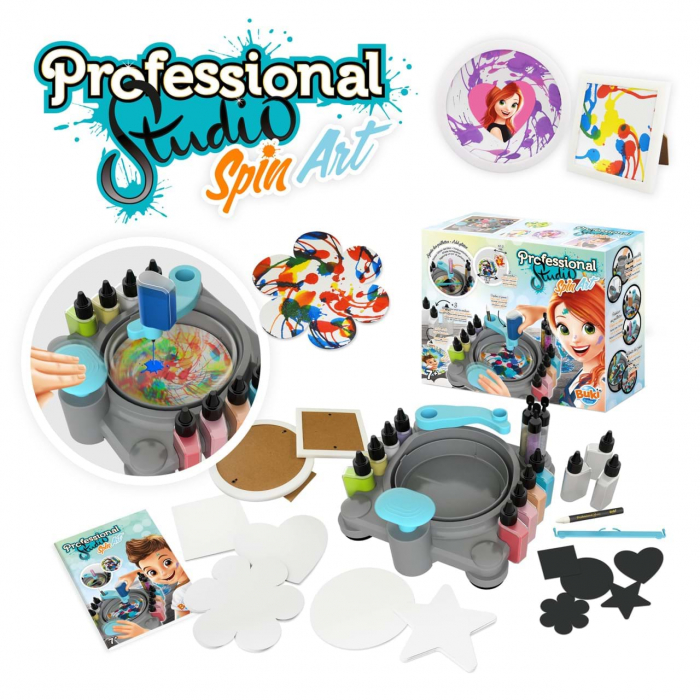 Buki France Studio Profesional de Spin Art [10]
