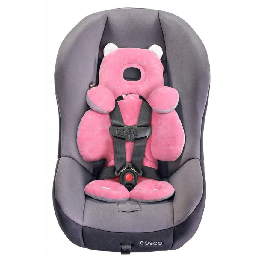 Benbat-Suport bebelusi pentru carucior/scaun masina, Roz/Gri [2]