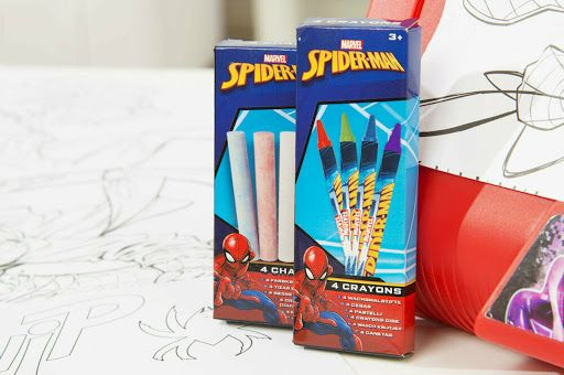 Suport (tablita) portabil pentru desenat Spiderman, 33.5 x 32 cm [4]