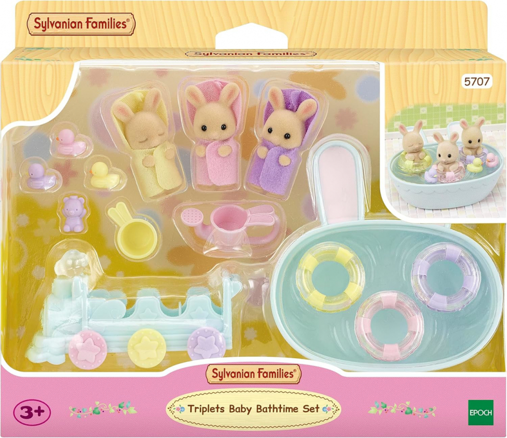 Sylvanian Families - Set Baie Tripleti [1]