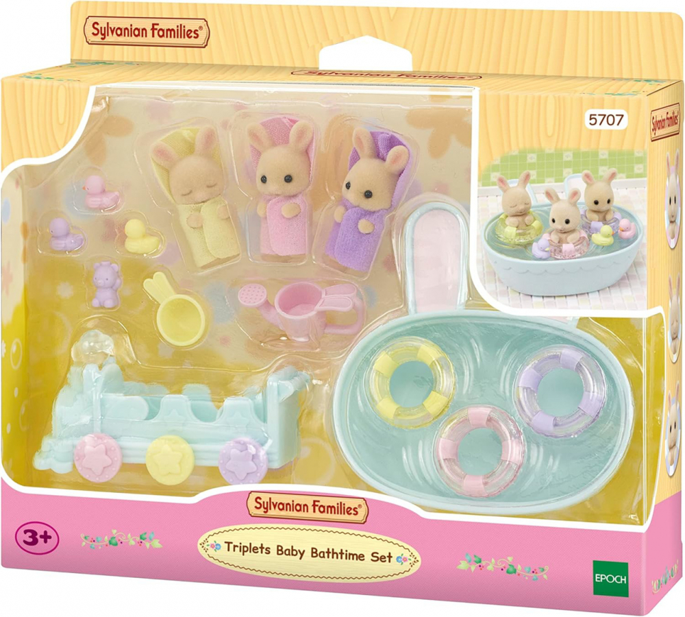 Sylvanian Families - Set Baie Tripleti [7]