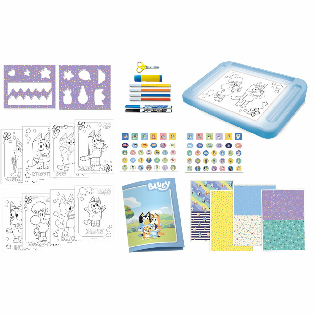 Tablita de desen cu lumini - Bluey [3]