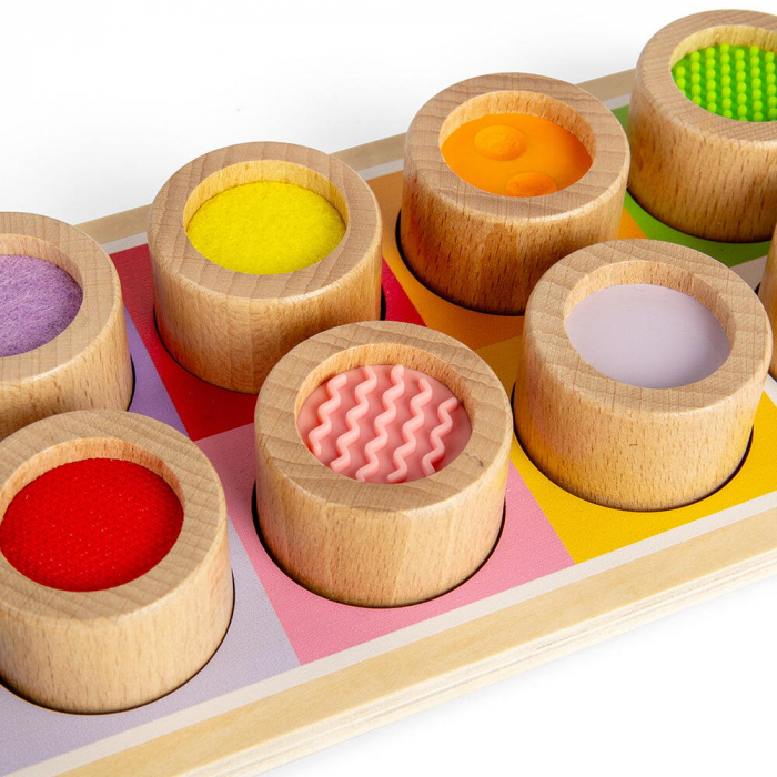 BIGJIGS Toys-Tablita senzoriala - Modele si texturi [2]