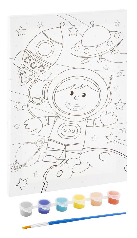 Grafix-Tablou pictura pe numere - Astronaut [2]
