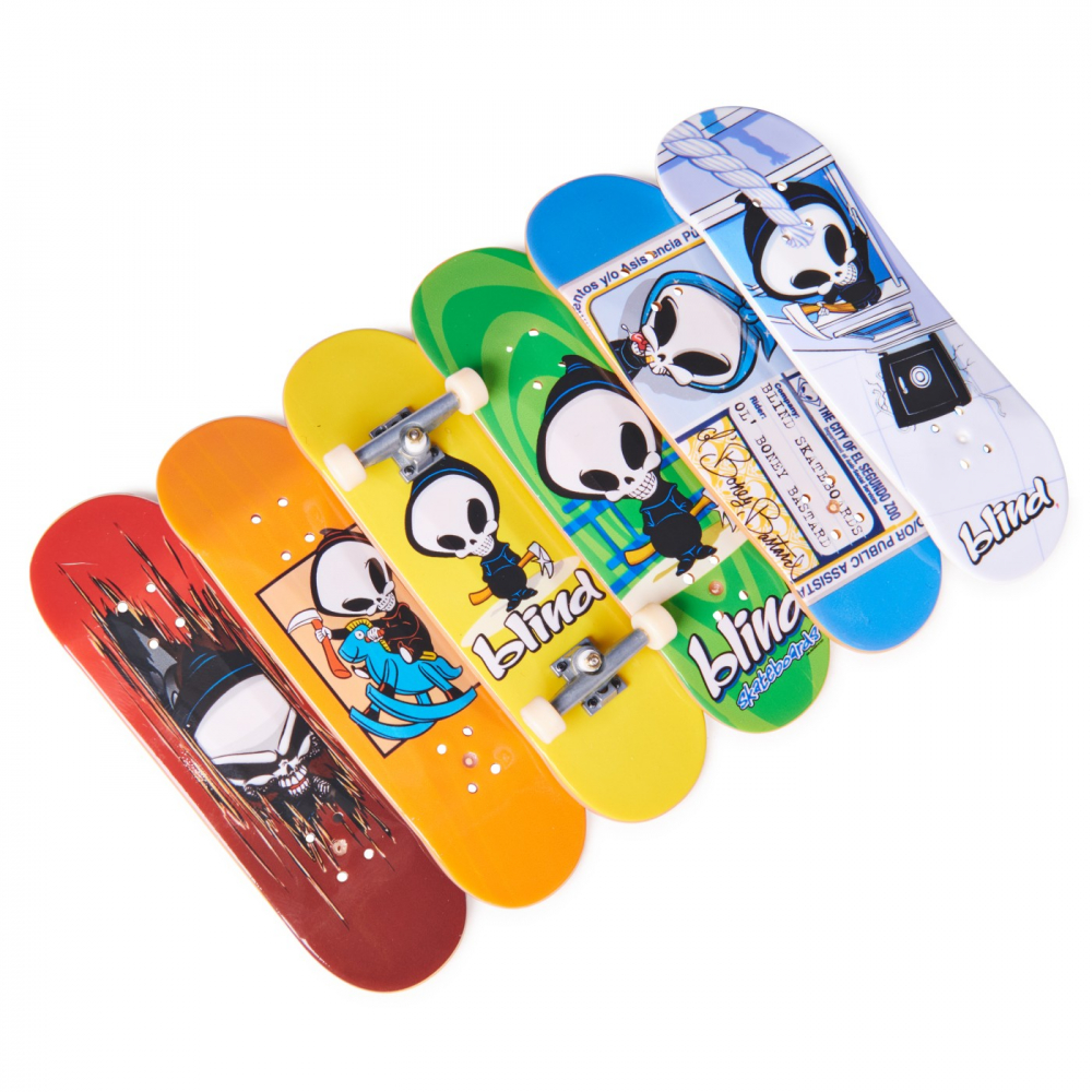 Tech Deck Pachet 6 Piese Cu Accesorii Fingerboard Blind [4]
