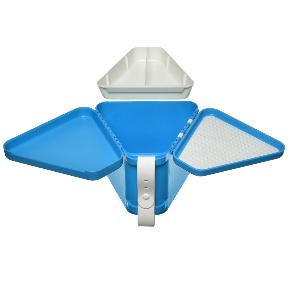 Trunki-TeeBee Blue - Cutie pentru jucarii / Suport pentru activitati [4]