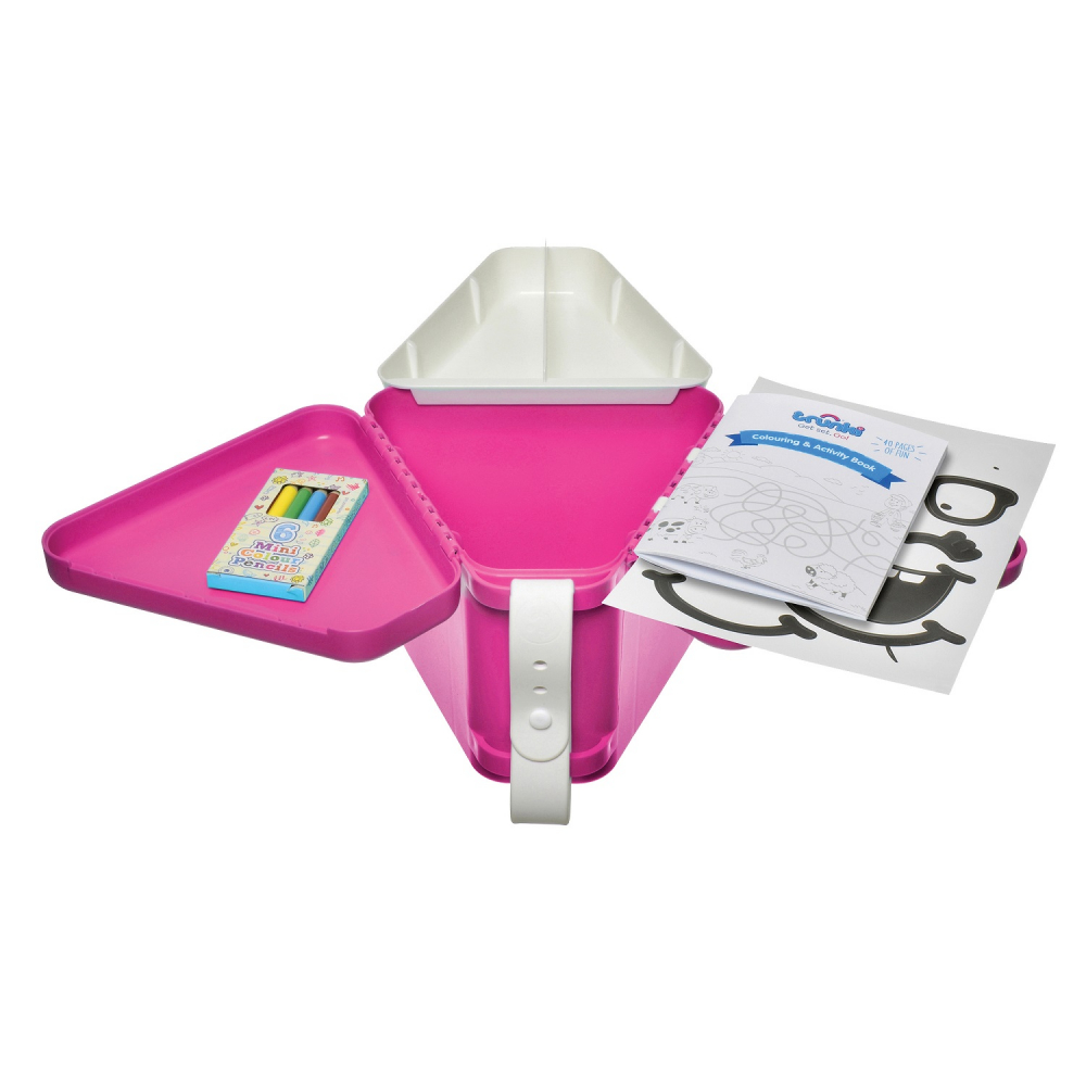 Trunki-TeeBee Pink - Cutie pentru jucarii / Suport pentru activitati [7]