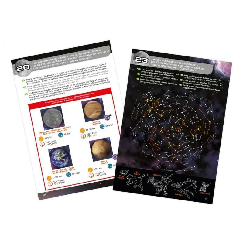 Buki France Telescop cu diametru mare filtru lunar si trepied [7]